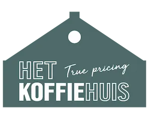 Het koffiehuis - True pricing cafe logo